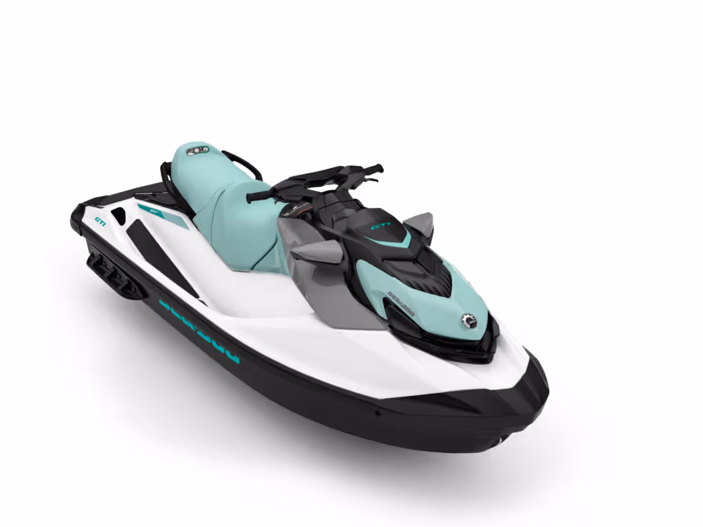 SEA-DOO GTI STANDARD 130 2026 WHITE / NEO MINT 1 SEA DOO GTI 130 38SA 1