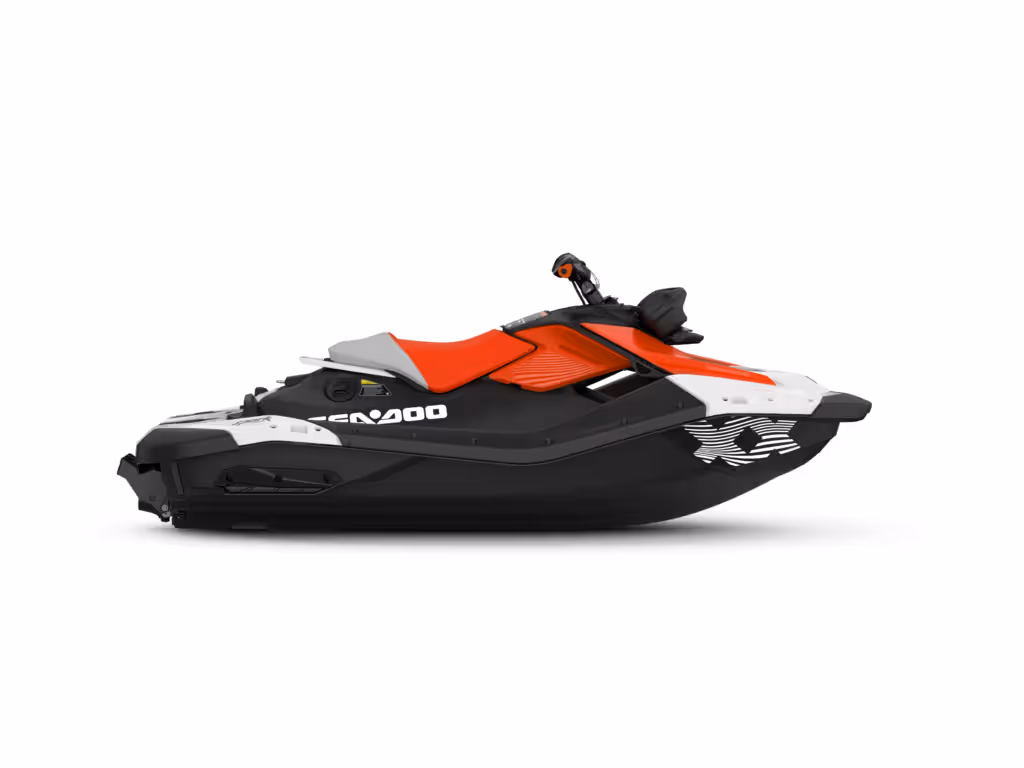 SEA-DOO SPARK TRIXX 1 UP DRAGON RED / BRIGHT WHITE 2 SEA MY25 SPARK Trixx 1up 67SE